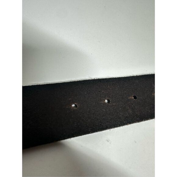 AMERICAN EAGLE OUTFITTERS Leather BELT Turquoise Stone Concho Buckle S - Picture 11 of 12